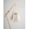 Piccolino Βαπτιστικό φόρεμα Tiffany Champagne Piccolino Βαπτιστικό φόρεμα Tiffany Champagne